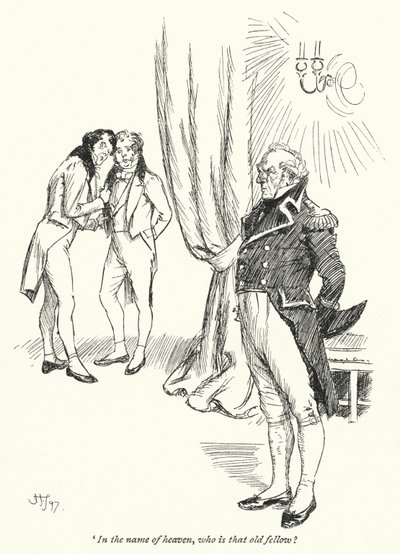 Illustration pour Persuasion de Jane Austen - Hugh Thomson