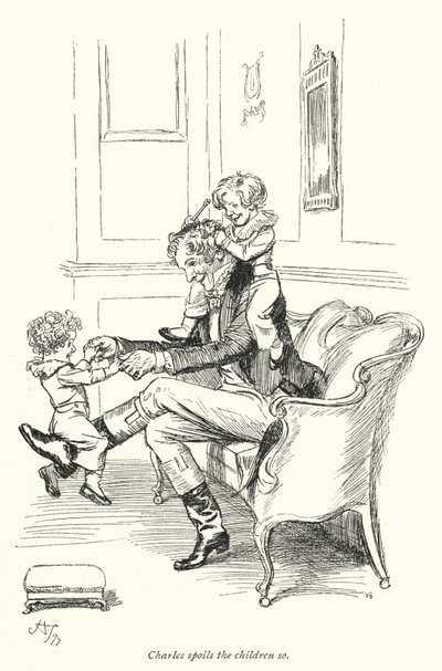 Illustration pour Persuasion de Jane Austen - Hugh Thomson