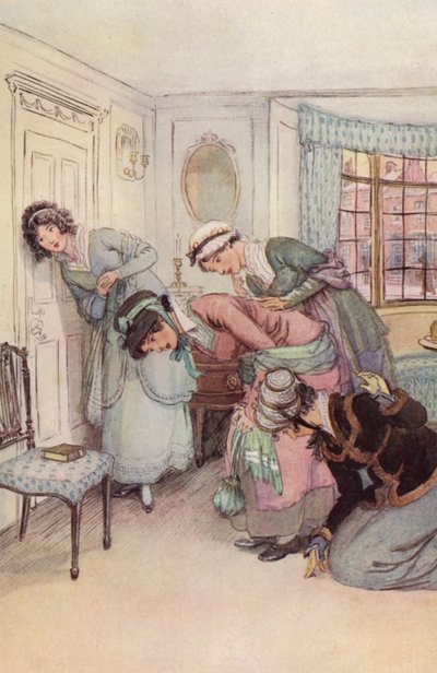 Illustration pour Quality Street - Hugh Thomson