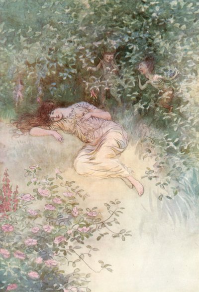 Illustration pour Comme il vous plaira de Shakespeare - Hugh Thomson