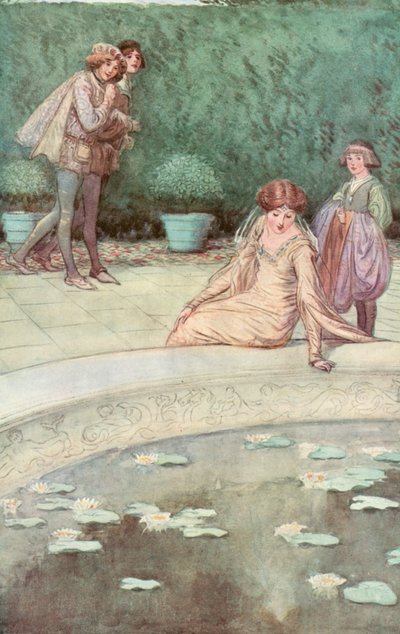Illustration pour Comme il vous plaira de Shakespeare - Hugh Thomson
