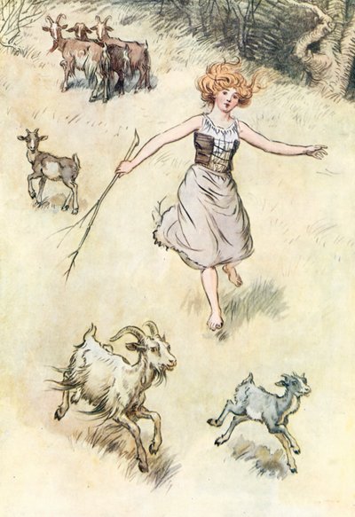 Illustration pour Comme il vous plaira de Shakespeare - Hugh Thomson