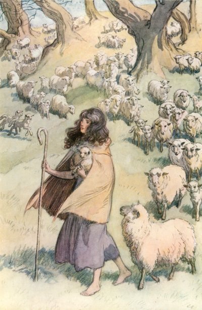 Illustration pour Comme il vous plaira de Shakespeare - Hugh Thomson