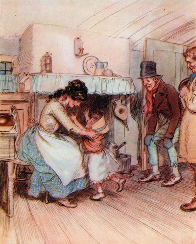 Illustration pour Les Carillons par Charles Dickens - Hugh Thomson