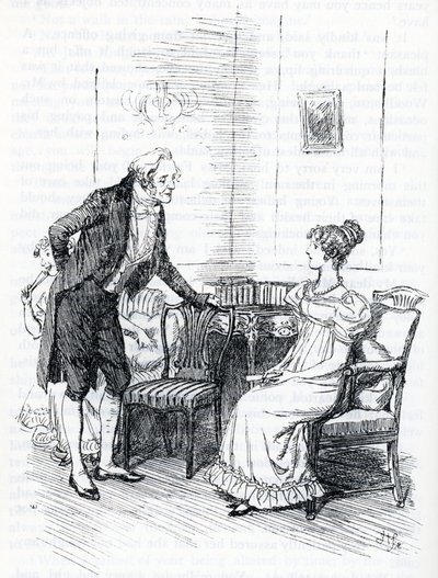 Jane Fairfax (illustration) - Hugh Thomson