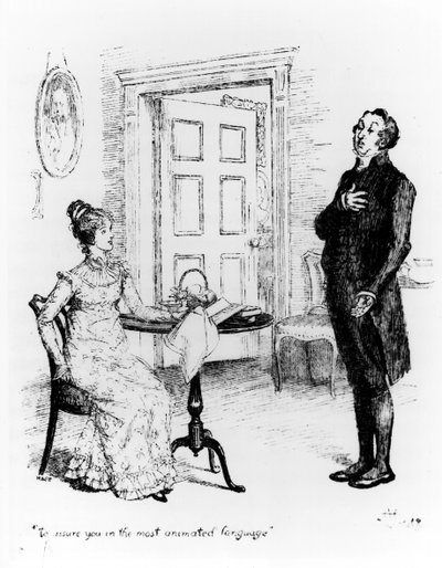 M. Collins et Elizabeth, de 