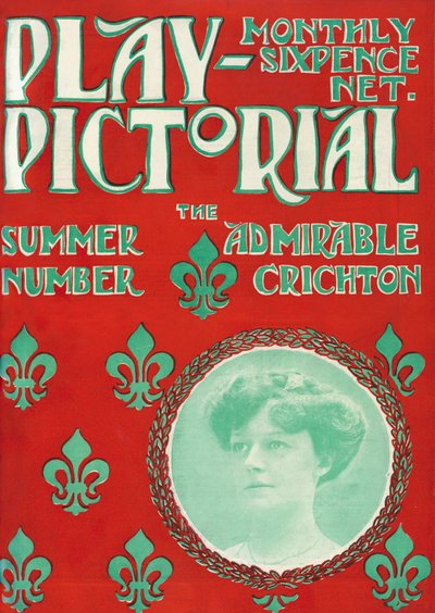 Couverture illustrée de la pièce - J M Barrie Le Admirable Crichton - Hugh Thomson