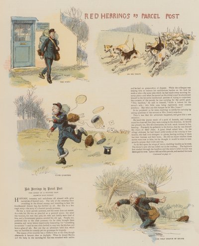 Harengs rouges par colis postal - Hugh Thomson