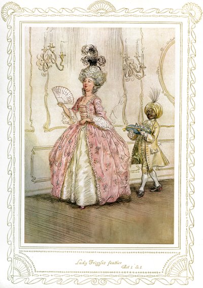 La pièce de Richard Brinsley Sheridan 