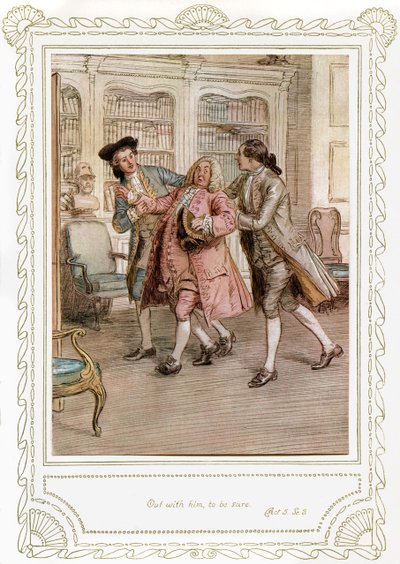 La pièce de Richard Brinsley Sheridan - Hugh Thomson