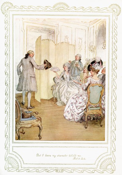 Pièce de Richard Brinsley Sheridan - Hugh Thomson