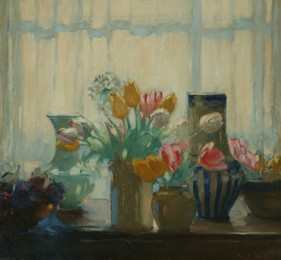 Fleurs à la Fenêtre - Hugh Wallis