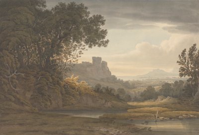 Château dans un paysage - Hugh William Grecian Williams