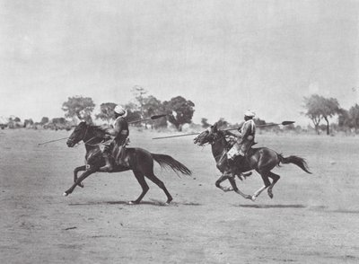 Afrique : Arabes Aulad Hamid en armure de mailles - Hugo Adolf Bernatzik