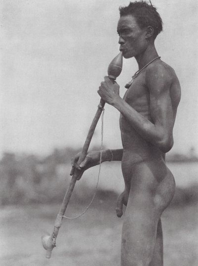 Afrique : Dinka nuérisé sur le Bahr el Zeraf - Hugo Adolf Bernatzik