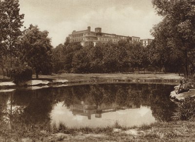 Mexique : Castillo Chapultepec (photo n/b) - Hugo Brehme