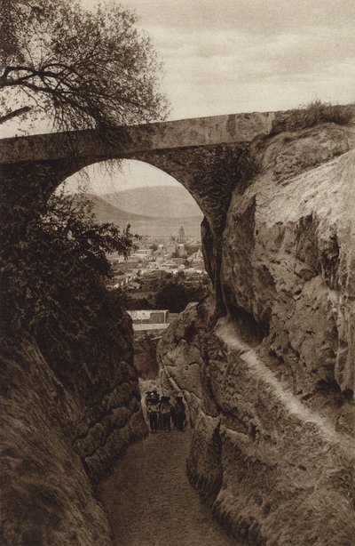 Mexique : San Andres Chalchicomula, Etat de Puebla (photo n/b) - Hugo Brehme