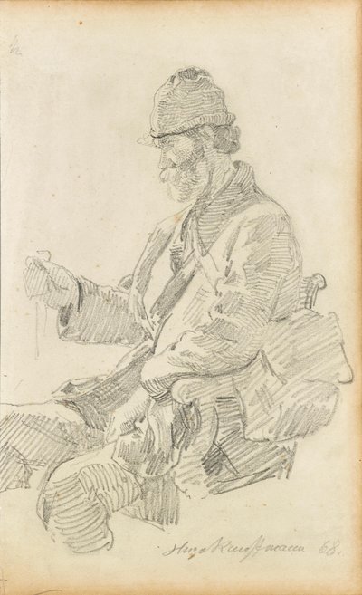 Randonneur au repos - Hugo Kauffmann