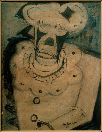 Clown triste - Hugo Scheiber