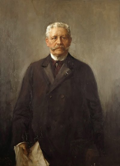 Portrait de Paul von Hindenburg, 1926 - Hugo Vogel