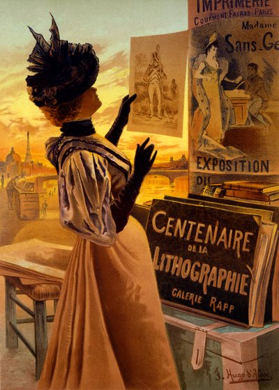 Cent ans de lithographie à la Galerie Rapp, Paris - Hugo d