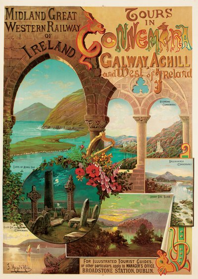 Tours dans le Connemara, Midland Great Western Railway of Ireland - Hugo d Alesi