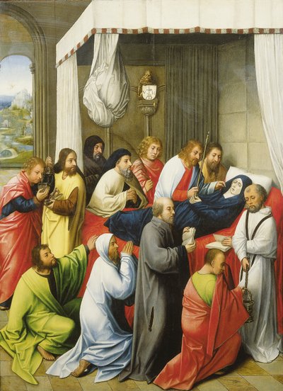 La Dormition de la Vierge, c.1500 - Hugo van der (follower of) Goes