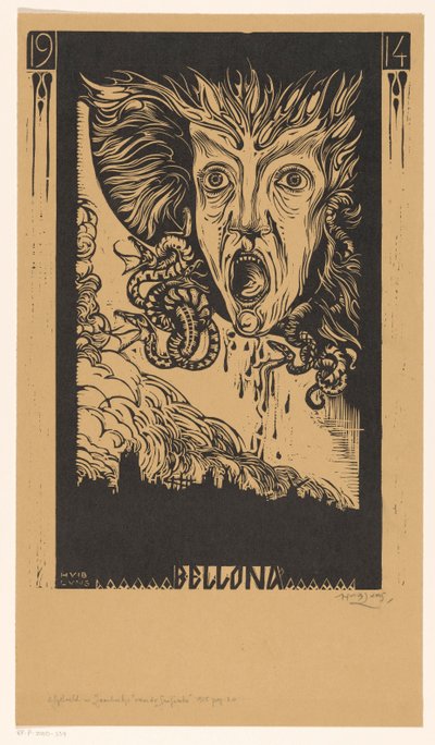 Bellone - Huib Luns (signed by artist)