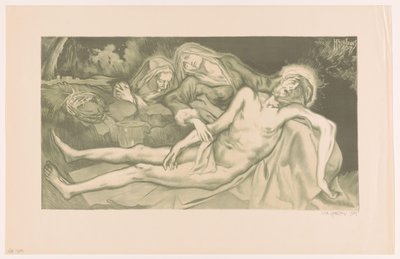 Lamentation sur le Christ - Huib Luns (signed by artist)