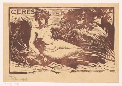 Cérès - Huib Luns (signed by artist)