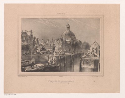 Vue sur le Stromarkt, le Singel et l