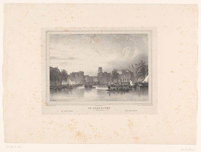 Vue du vieux port de Rotterdam - Huib van Hove Bz