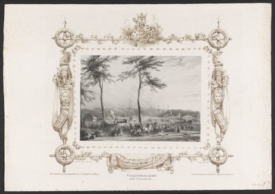 Fête foraine et autres divertissements, 1836 - Huib van Hove Bz