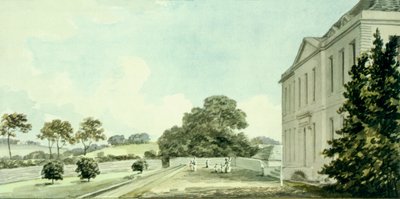 Livre rouge pour Sheringham Hall, vers 1812 - Humphry Repton