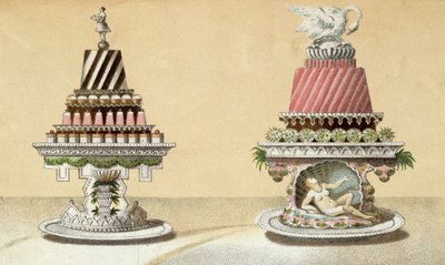 Conception pour la présentation de Charlottes à la Reine & Pain de Framboises à la Leda, illustration d