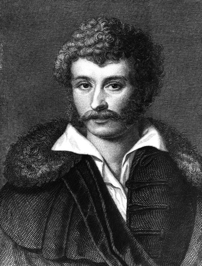 Karoly Kisfaludy, frontispice de ses Minden Munkai, publié en 1893 - Hungarian School