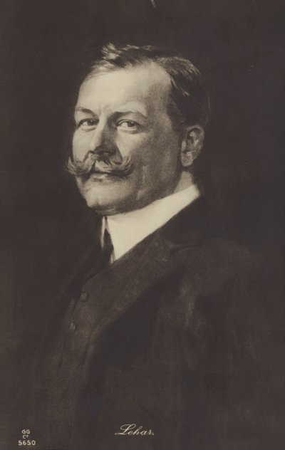 Portrait de Franz Lehár - Hungarian School