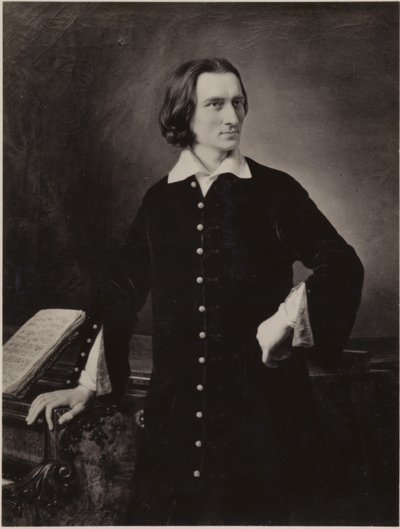 Portrait de Franz Liszt - Hungarian School