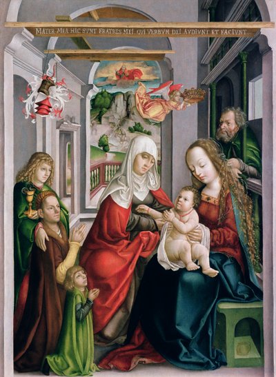 Sainte Anne avec la Vierge et l