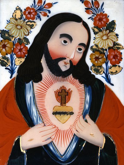 Le Sacré-Cœur de Jésus, 2e moitié du XIXe siècle - Hungarian School