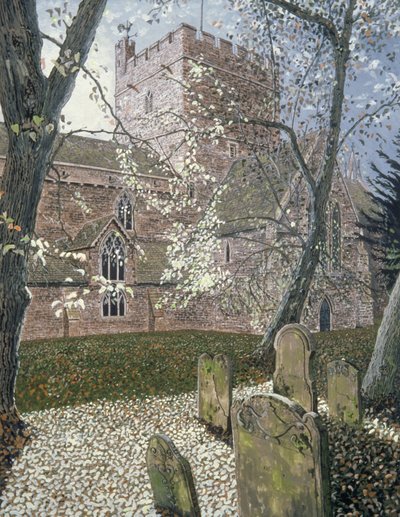 Cathédrale de Brecon, journée d