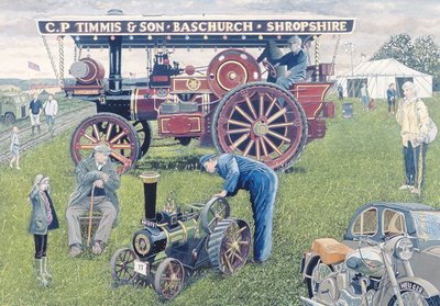Tracteurs à vapeur à l
