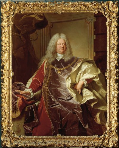 Autriche, Vienne, Portrait de Philipp Ludwig Wenzel Comte de Sinzendorf - Hyacinthe Francois Rigaud