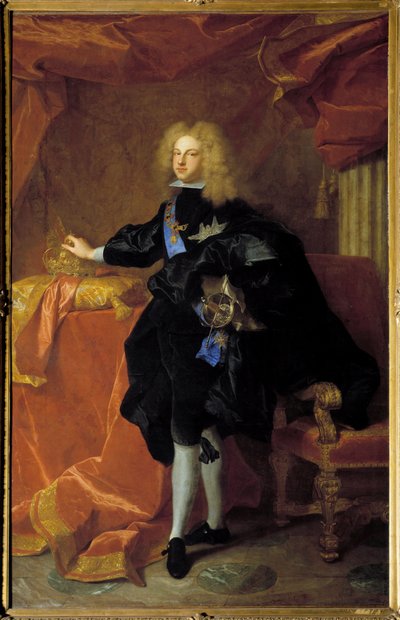 Portrait en pied de Philippe V, roi d