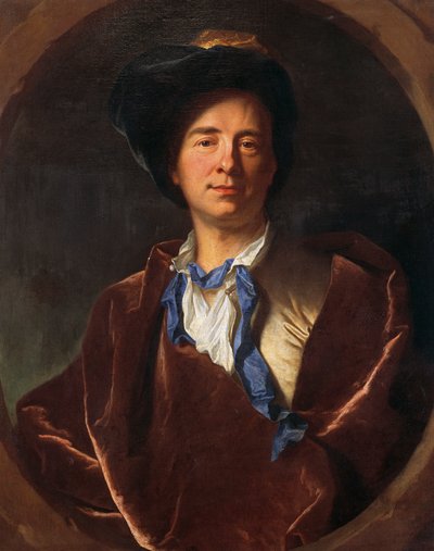 Portrait de Bernard Le Bovier de Fontenelle - Hyacinthe Francois Rigaud