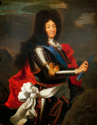 Portrait de Louis XIV de France - Hyacinthe Francois Rigaud