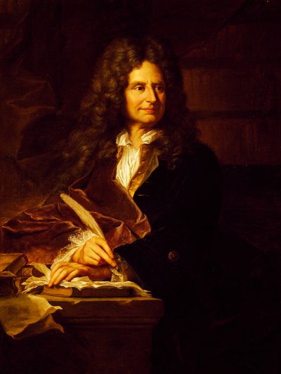 Portrait de Nicolas Boileau-Despréaux - Hyacinthe Francois Rigaud
