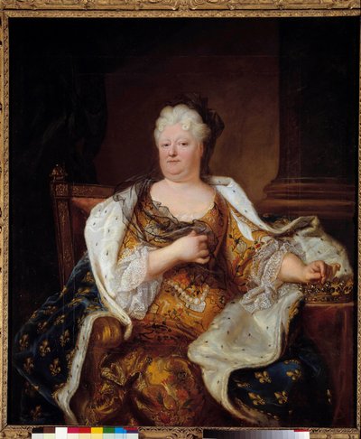 Portrait de la princesse Palatine Charlotte Élisabeth de Bavière - Hyacinthe Francois Rigaud