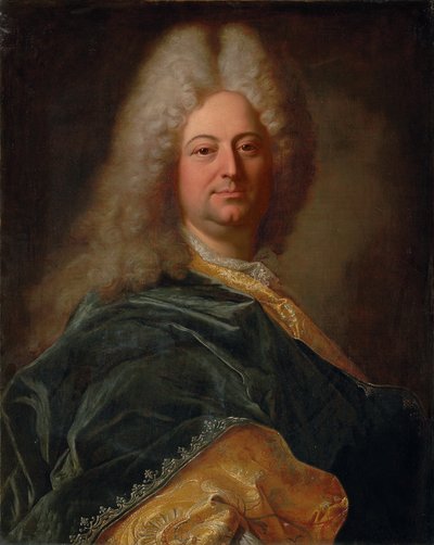Portrait du Marquis de la Mesangere - Hyacinthe Francois Rigaud
