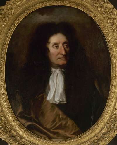 Portrait de Jean de La Fontaine 1621-1695 - Hyacinthe François Honoré Rigaud
